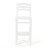 bar chair white front