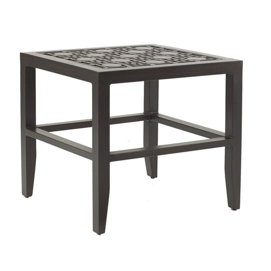 Castelle 20" Square Classical Top Side Table