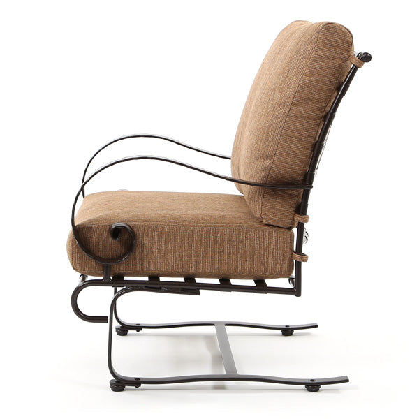 Spring Base Chair Classico Spring Base Club Chair by O.W. Lee | Wrought Iron Club Chairs ...