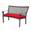 cortland crescent shaped bench