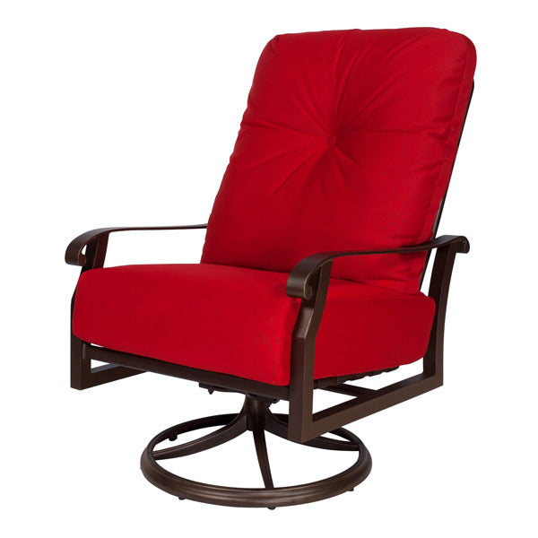 Cortland Extra Large Swivel Club Rocker by Woodard | Aluminum Swivel ...