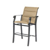 cortland padded sling stationary bar stool