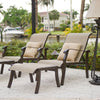 cortland sling outdoor patio furniture