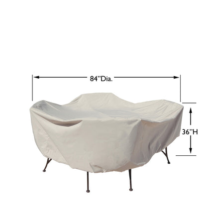 CP551 - 48" Round Table & Chairs Cover