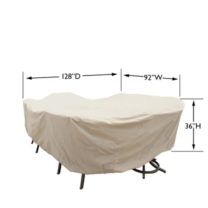 CP699 - X-Large Oval Table & Chairs Cover
