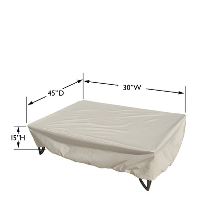 
                  CP923 - Medium Rectangle Fire Pit / Table / Ottoman Cover - Image 4
                
