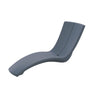 curve chaise lounge bright blue