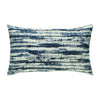 designer lumbar pillow linear indigo