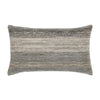 designer lumbar pillow textured grigio