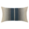 designer lumbar throw pillow ombre indigo