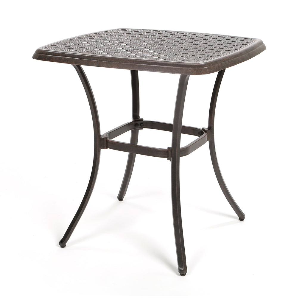 heritage 26 square cafe dining table