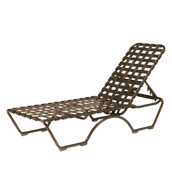 kahana cross strap chaise lounge