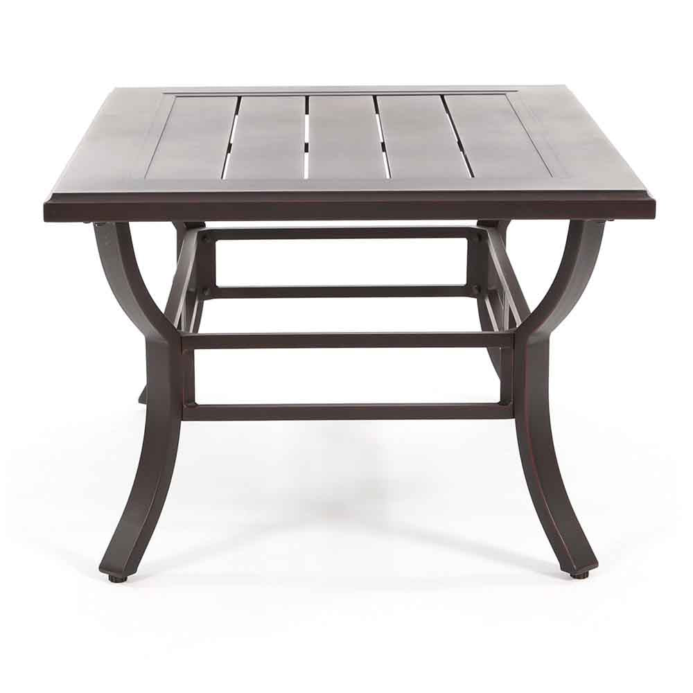Sunvilla Laurel 32" x 44" Rectangular Slat Top Coffee Table