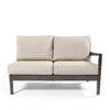 lucia loveseat sectional left arm front