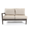 lucia loveseat sectional right arm front