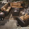 montecito wicker deep seating set