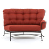 monterra left arm sectional sofa front