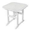 portsmouth 30 square dining table white