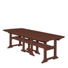 portsmouth 42 x 100 dining table chestnut