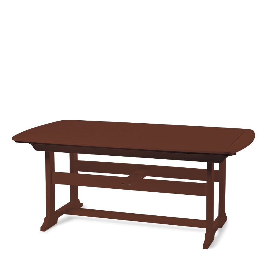 portsmouth 42 x 72 dining table chestnut, image 3