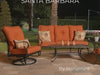 Santa Barbara Swivel Rocker Club Chair