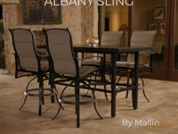 
                  Albany Padded Sling Double Glider - Image 1
                