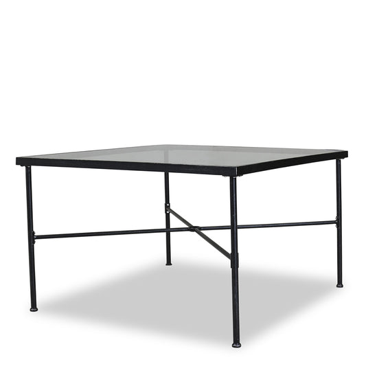 Provence 44" Square Glass Top Dining Table