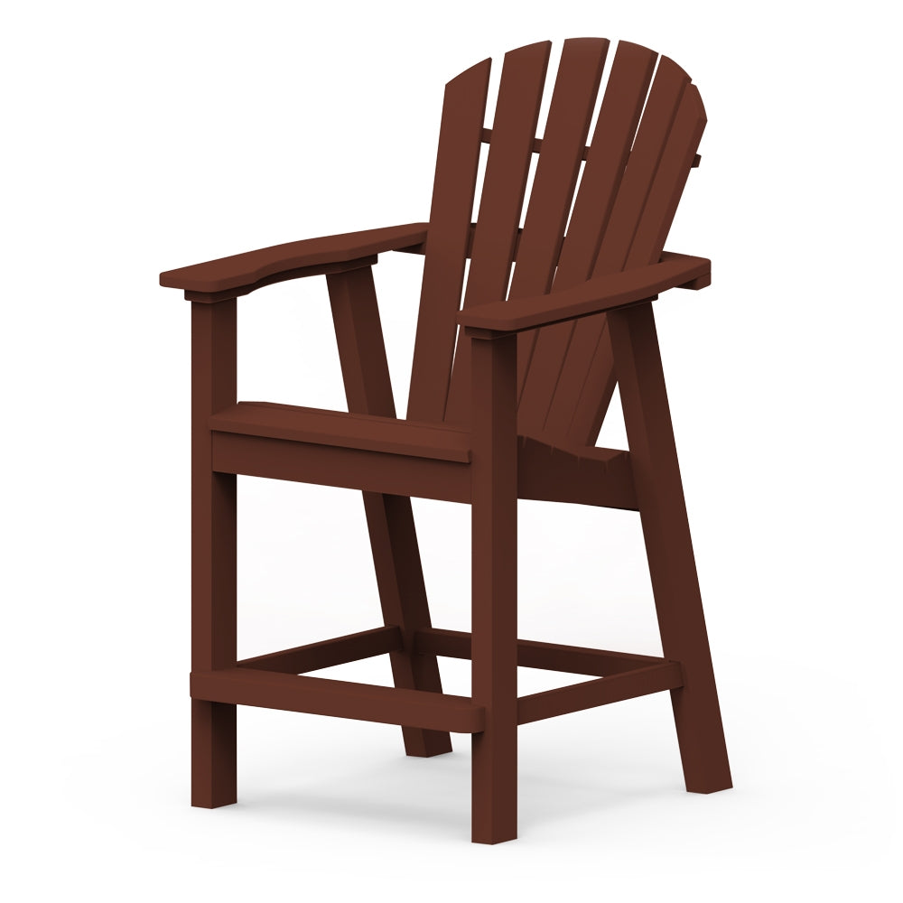 Shellback Balcony Chair by Seaside Casual | EnviroWood Bar | Today's Patio