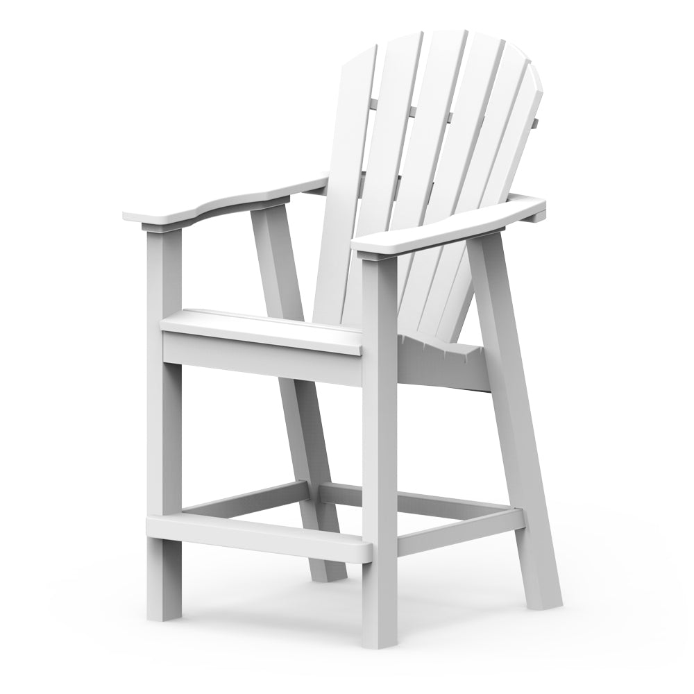 shellback balcony chair white