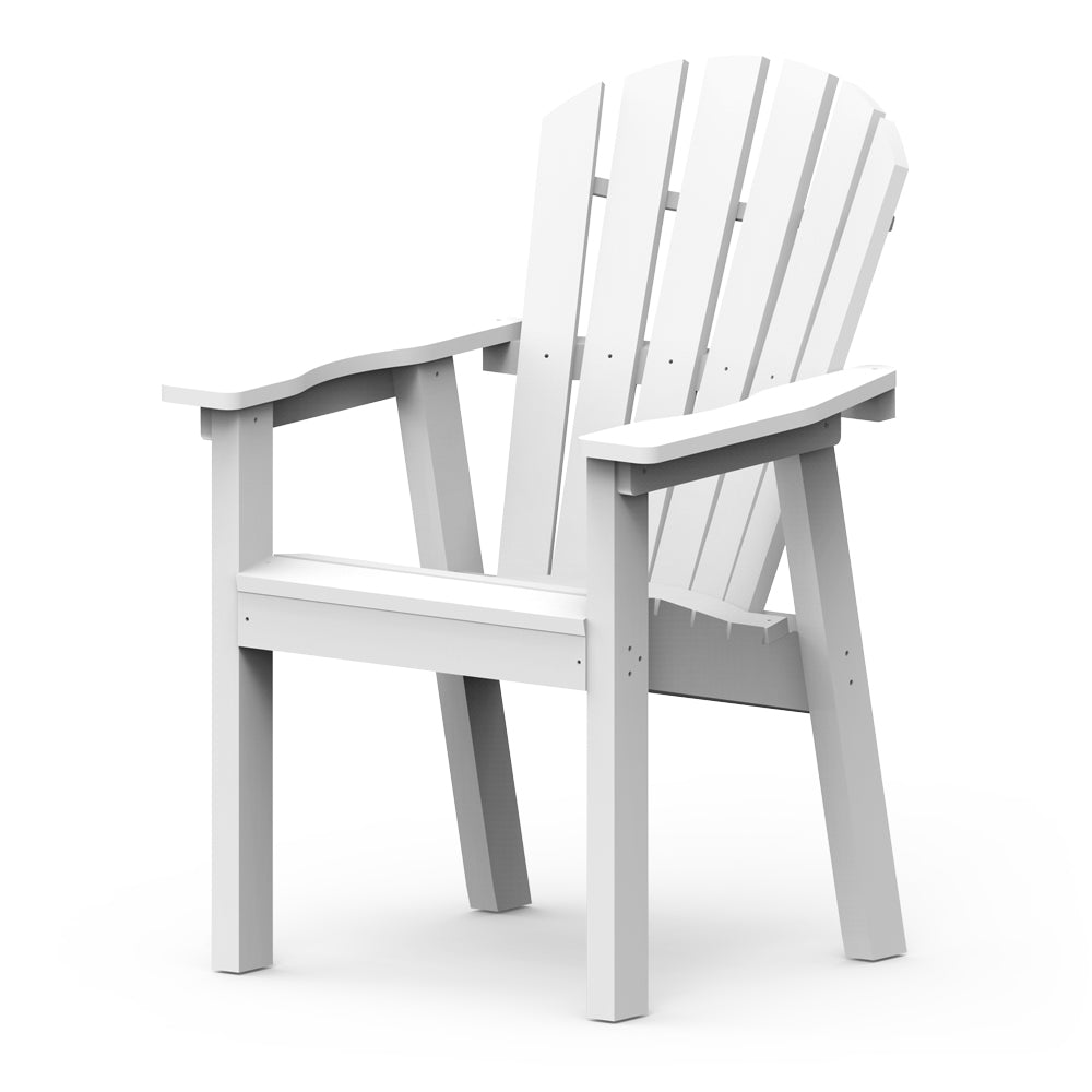 shellback dining chair white