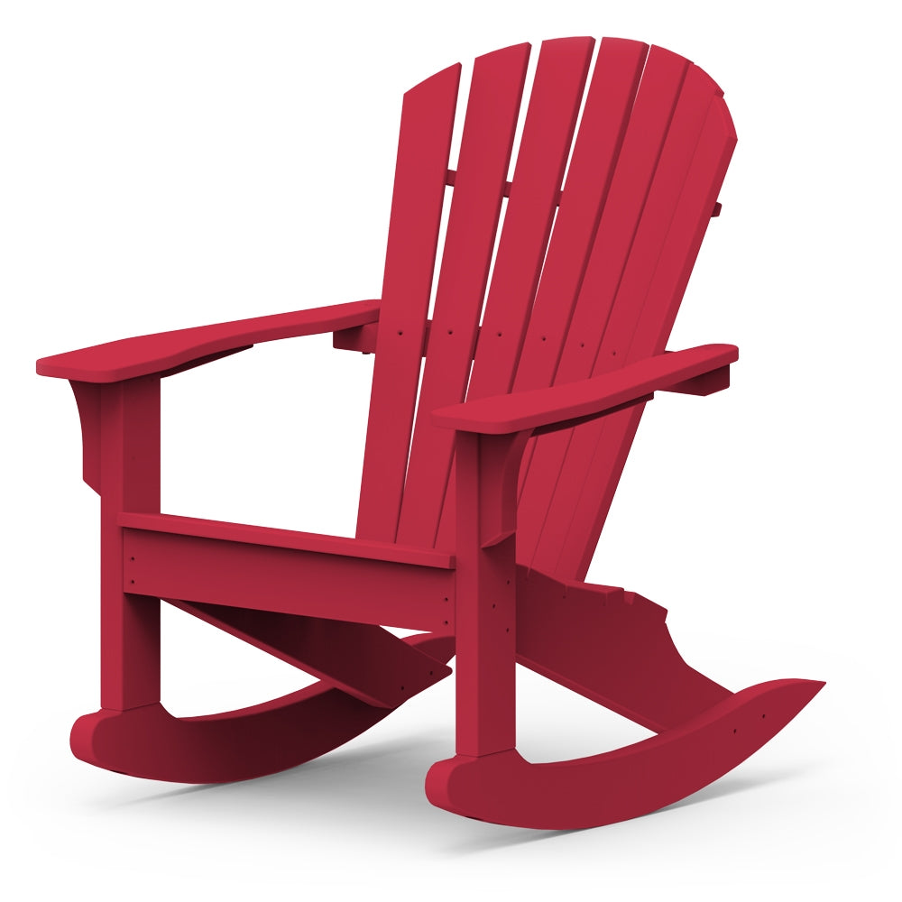 Half Bucket Rocker Shellback Rocker by Seaside Casual | EnviroWood Adirondack | Today's Patio