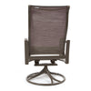 shoreline swivel dining chair back