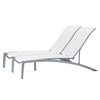 south beach sling double chaise lounge