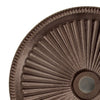 umbrella base 50lb classic bronze top view close up 