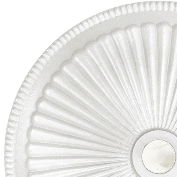 umbrella base 50lb classic white top view close up, image 10