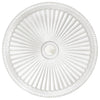umbrella base 50lb classic white top view