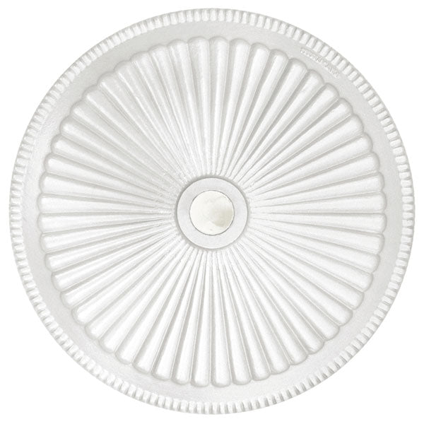 umbrella base 50lb classic white top view, image 8